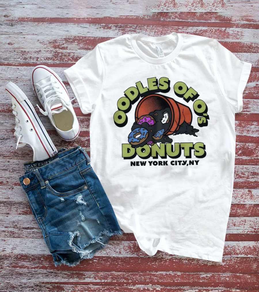 Oodles Of O's Donuts New York City NY T-Shirt