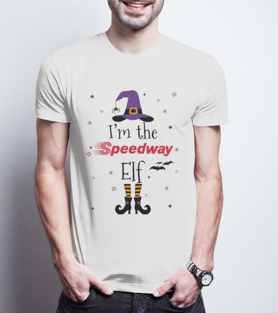 I’m The Speedway Elf Witch Halloween T-Shirt