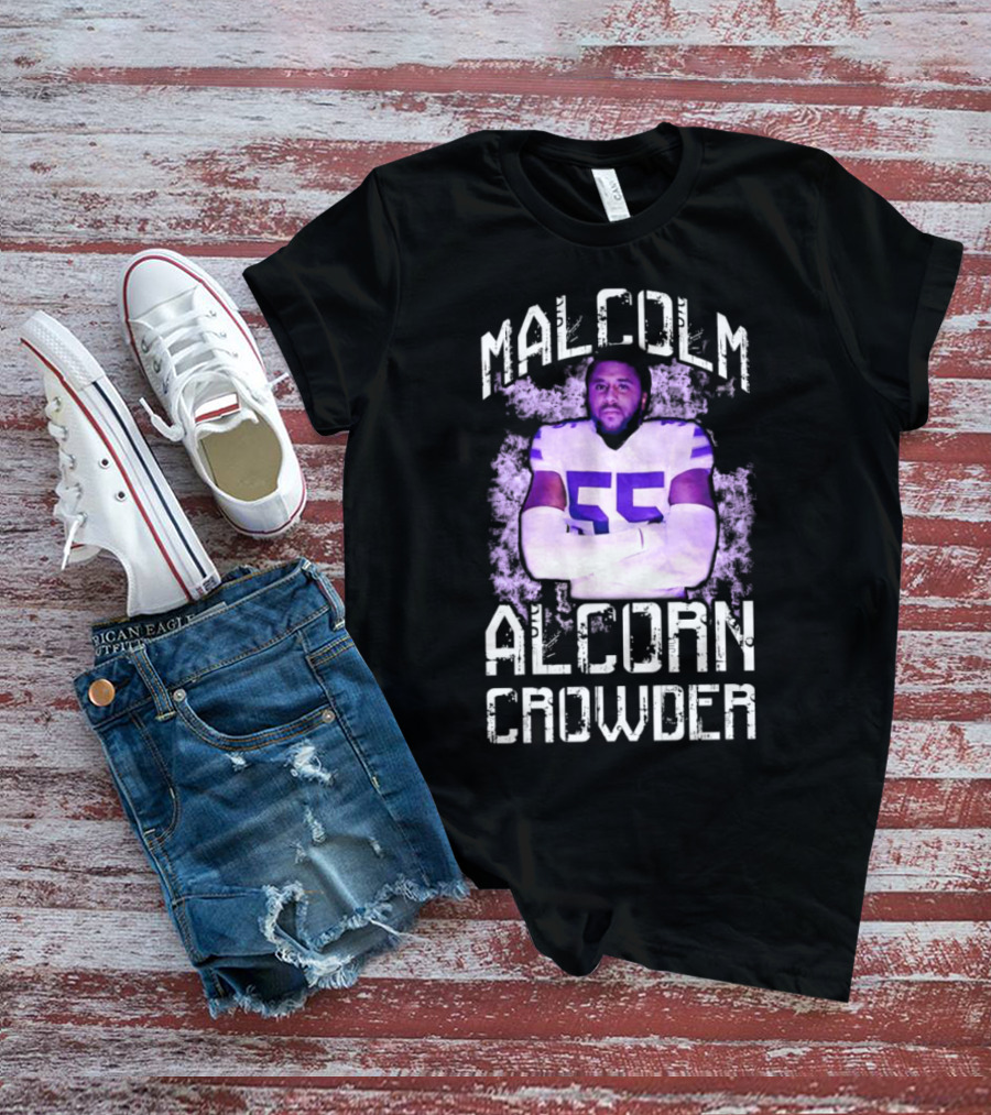 Malcolm Alcorn Crowder Kansas State Wildcats 55 T-Shirt