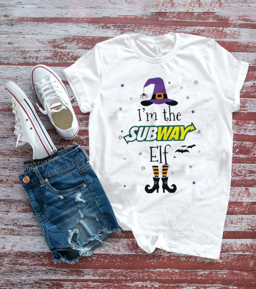 I’m The Subway Witch Elf Halloween T-Shirt
