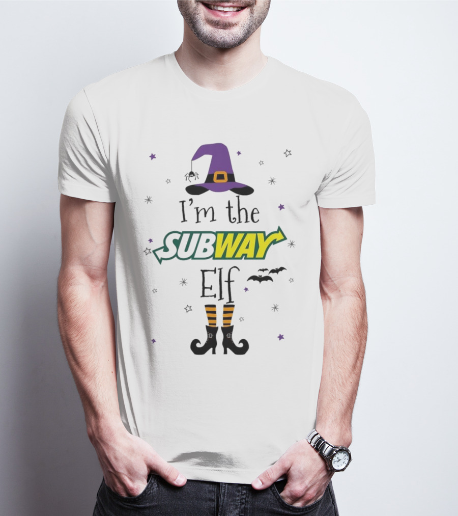 I’m The Subway Witch Elf Halloween T-Shirt
