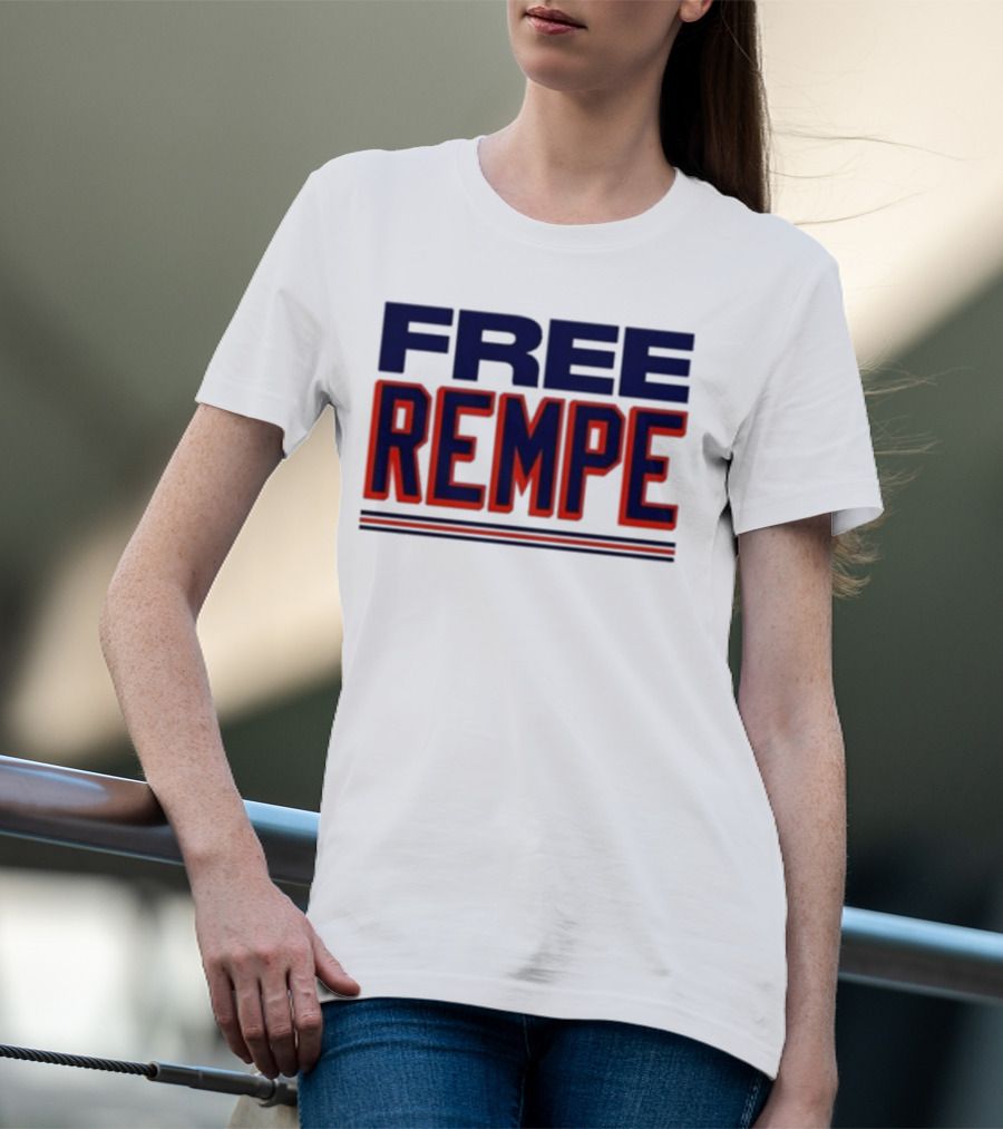 Webleedblue Free Rempe Sports Fan Support T-Shirt