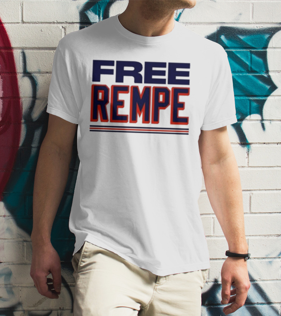 Webleedblue Free Rempe Sports Fan Support T-Shirt