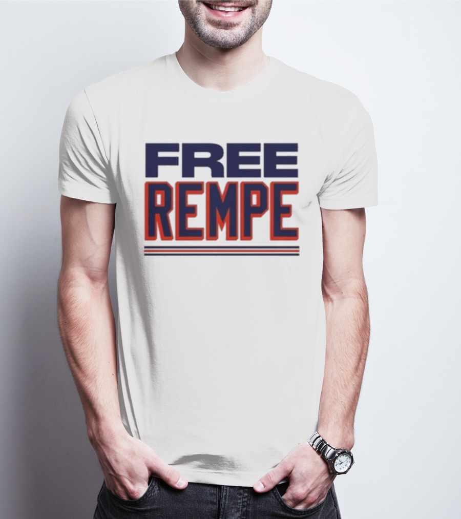 Webleedblue Free Rempe Sports Fan Support T-Shirt