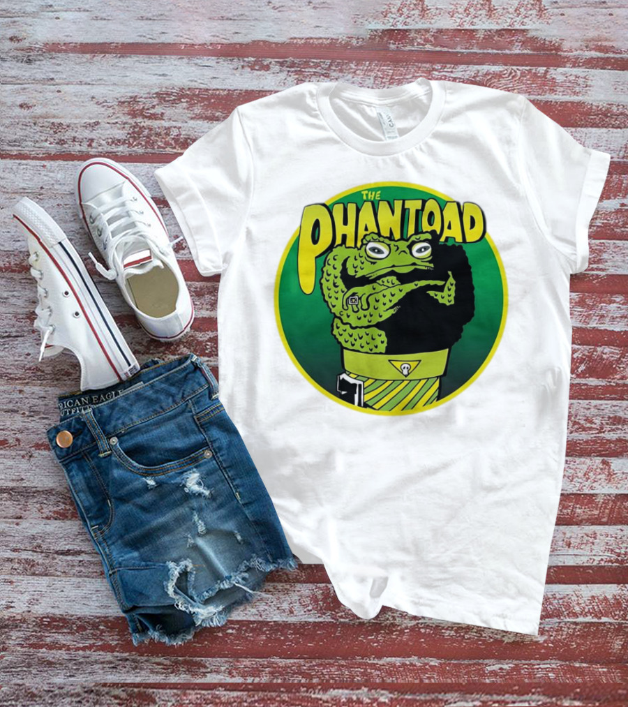 The Phantoad Logo Toad Who Walks Mashup T-Shirt