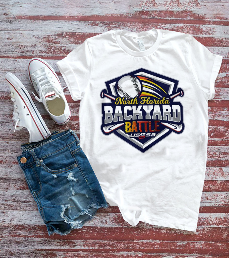North Florida Backyard Battle Baseball USSSA T-Shirt