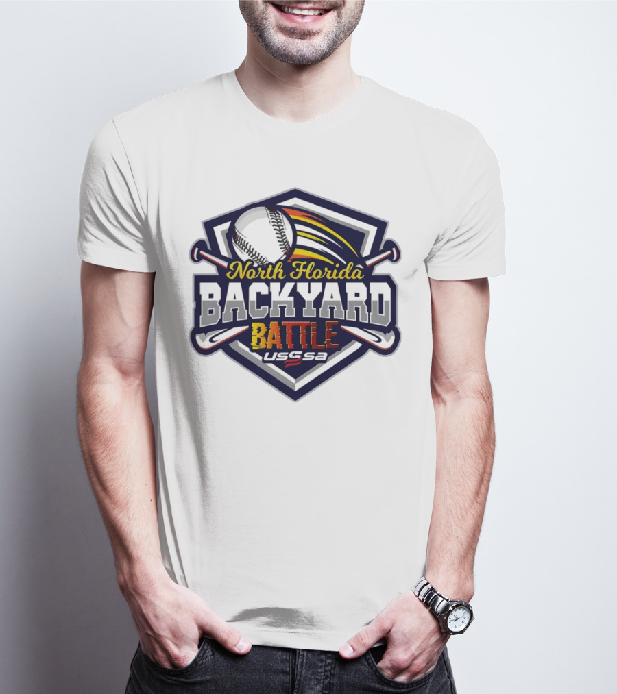North Florida Backyard Battle Baseball USSSA T-Shirt