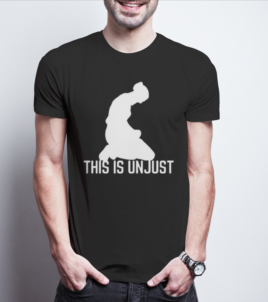 Angela Carini This Is Unjust Kneeling T-Shirt