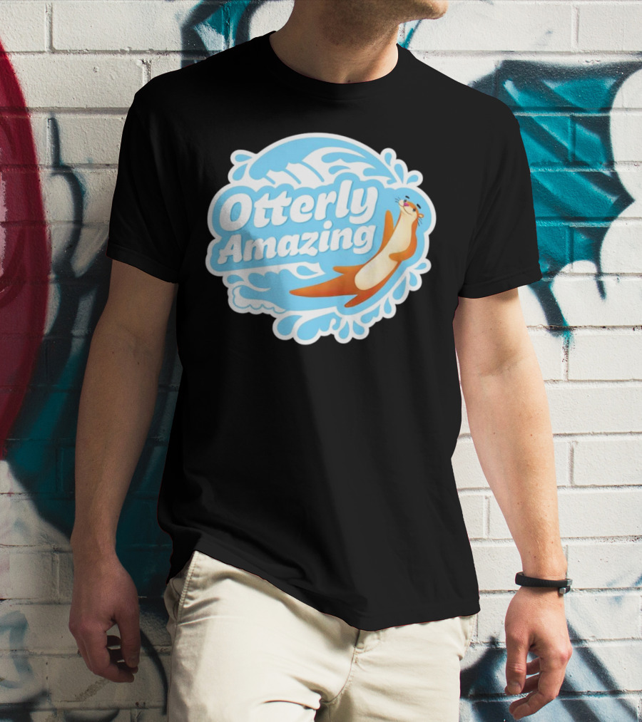 Otterly Amazing Otter Waves T-Shirt