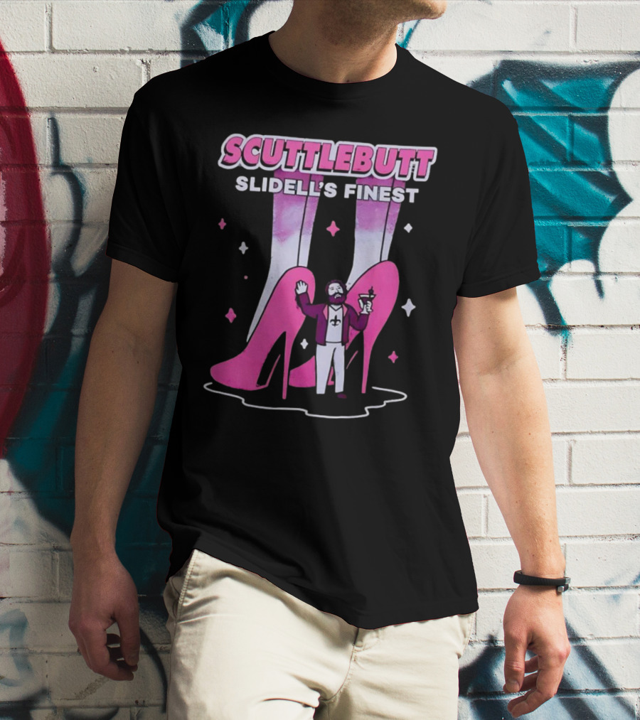 Scuttlebutt Slidell's Finest High Heels And Cocktail Character T-Shirt