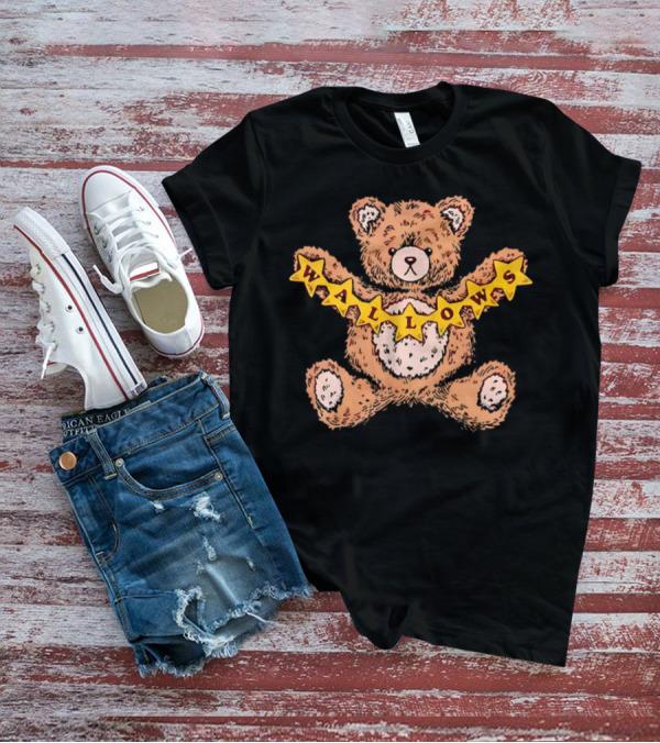 Wallows Teddy Bear Holding Stars T-Shirt