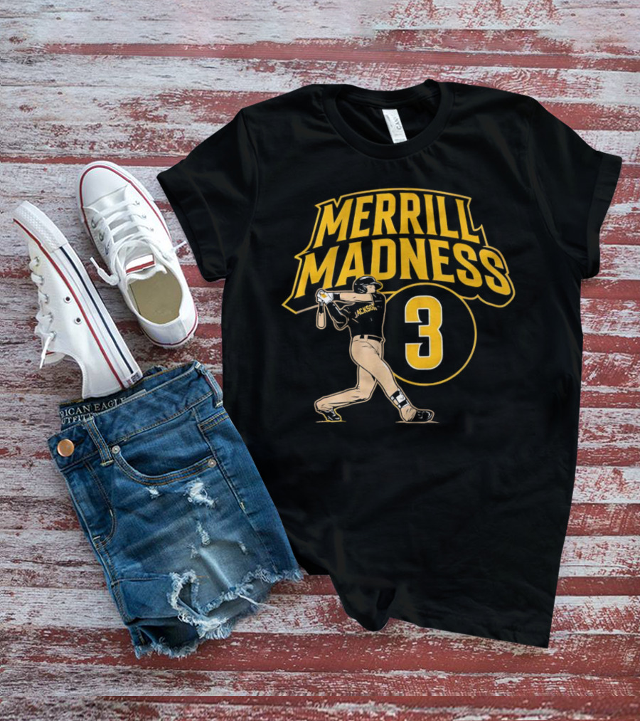 Merrill Madness 3 Jackson San Diego Padres T-Shirt