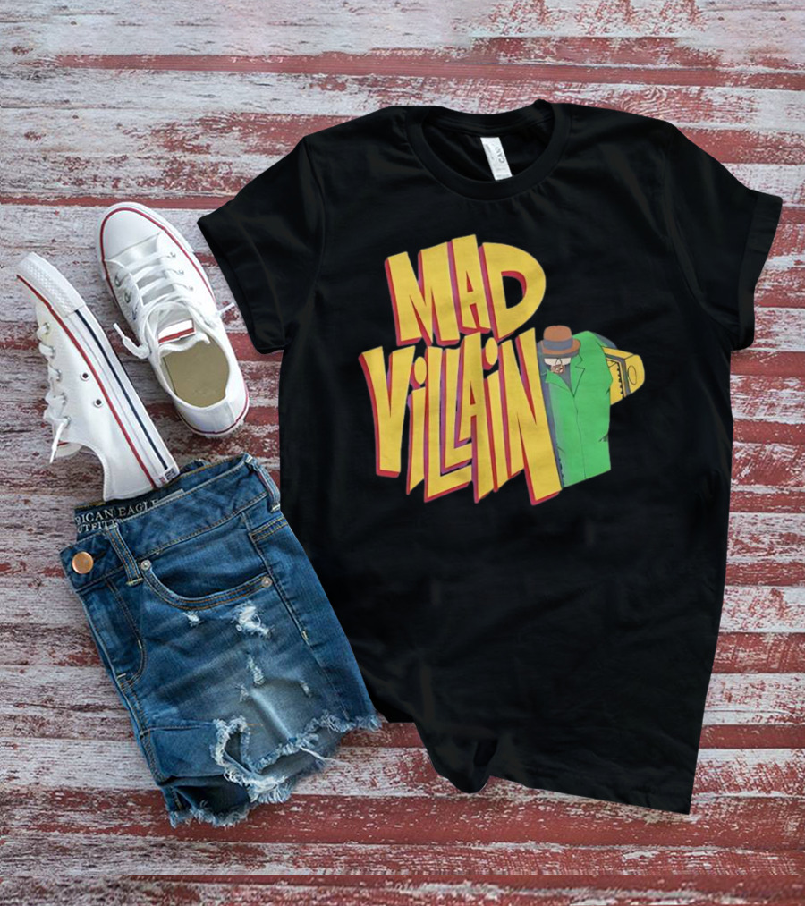 Mad Villain Lurk Mystery Figure In Green Trench Coat And Hat T-Shirt