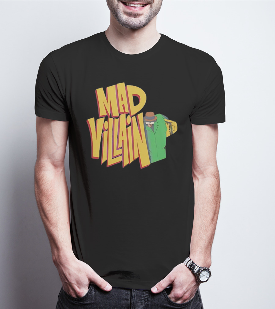 Mad Villain Lurk Mystery Figure In Green Trench Coat And Hat T-Shirt