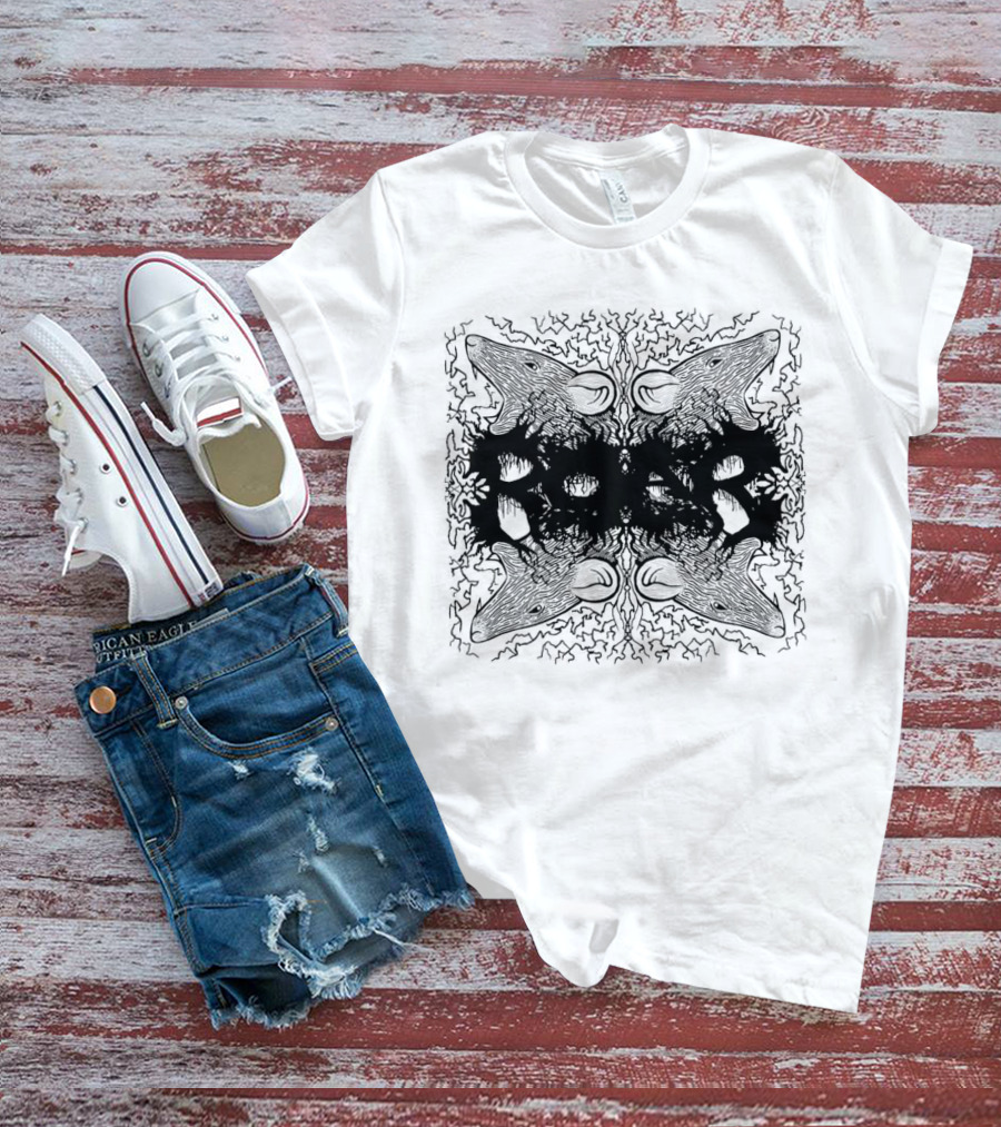 Rat King Mirror Rats Symmetrical T-Shirt