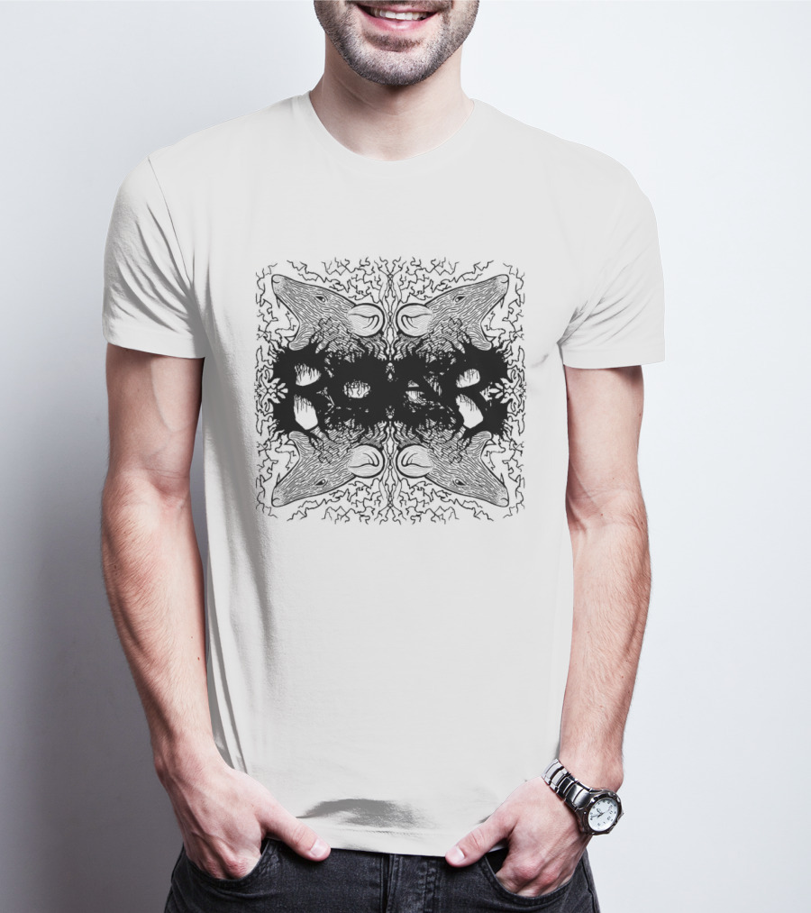 Rat King Mirror Rats Symmetrical T-Shirt