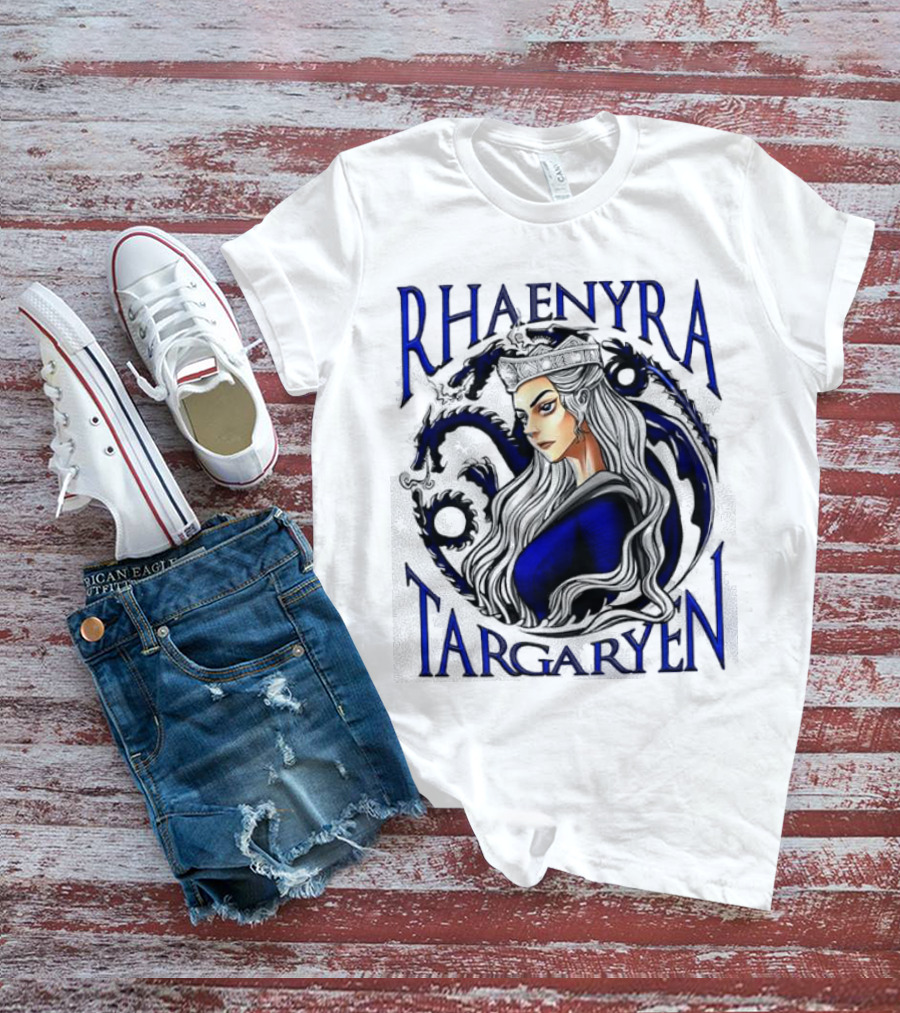 Rhaenyra Targaryen Dragon Emblem Royalty T-Shirt