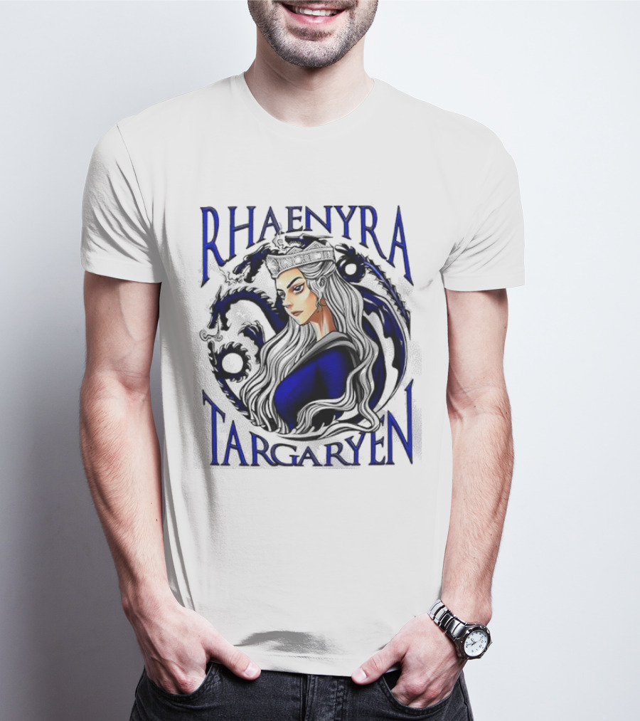 Rhaenyra Targaryen Dragon Emblem Royalty T-Shirt