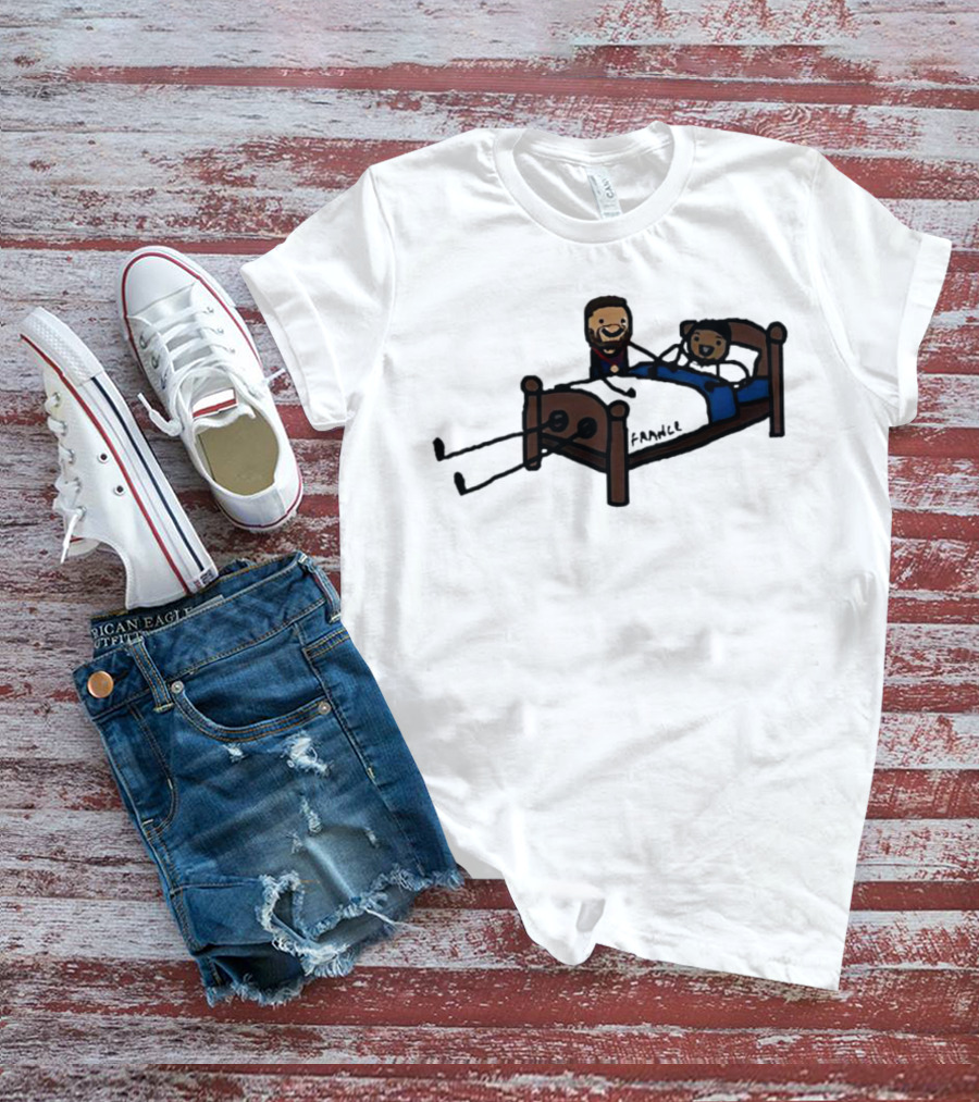 Steph Say Night Night Fanice Basketball Themed Bedtime Scene T-Shirt