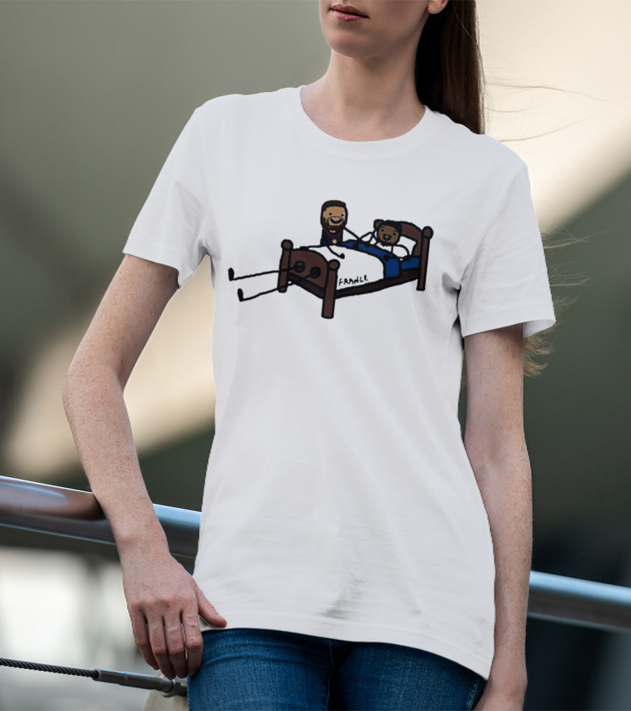 Steph Say Night Night Fanice Basketball Themed Bedtime Scene T-Shirt