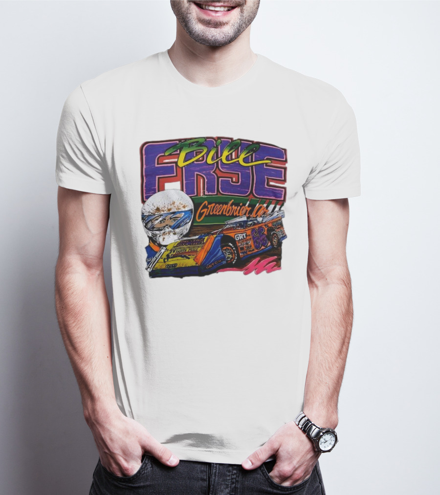 Bill Frye Greenbrier No.66 Dirt Late Model Car GRT Racing T-Shirt