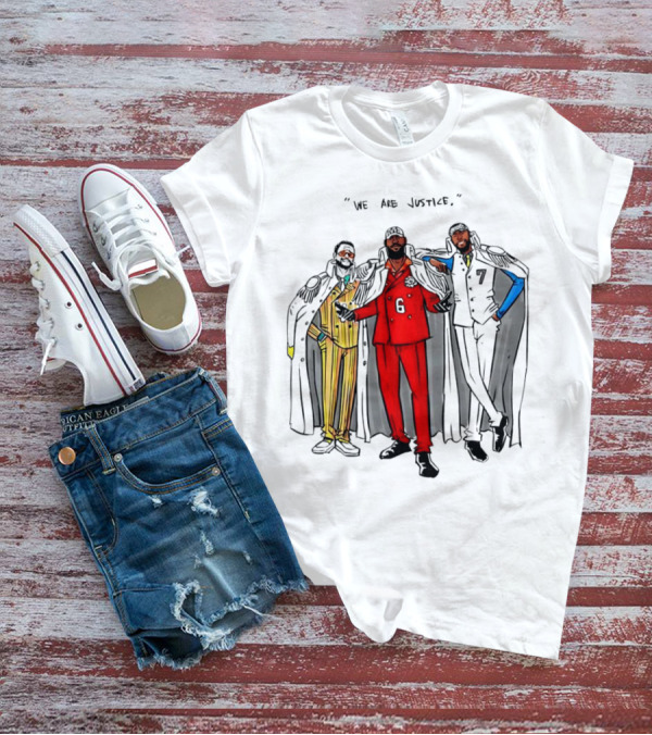 Jay Kim We Are Justice One Piece Anime Three Admirals T-Shirt