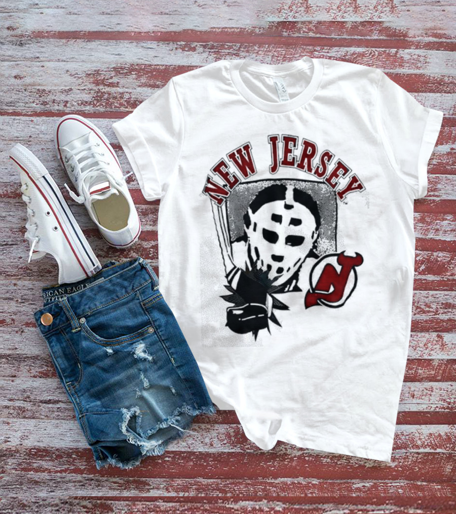 New Jersey Devils Retro Goalie Mask T-Shirt