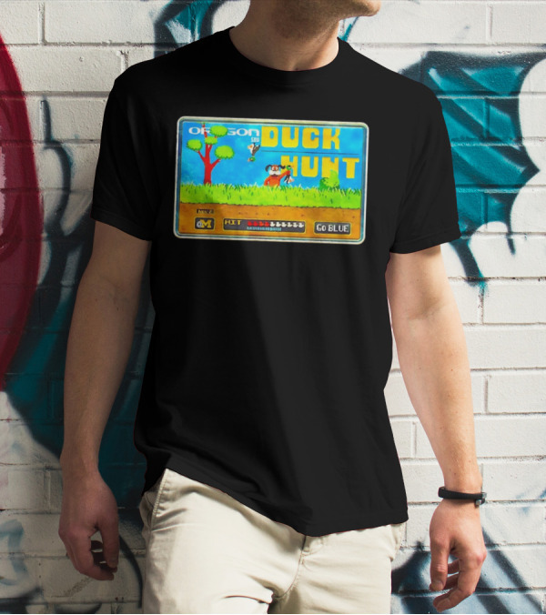 OREGON GAMEDAY DUCK HUNT GO BLUE T-Shirt