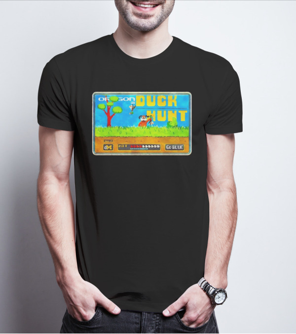 OREGON GAMEDAY DUCK HUNT GO BLUE T-Shirt