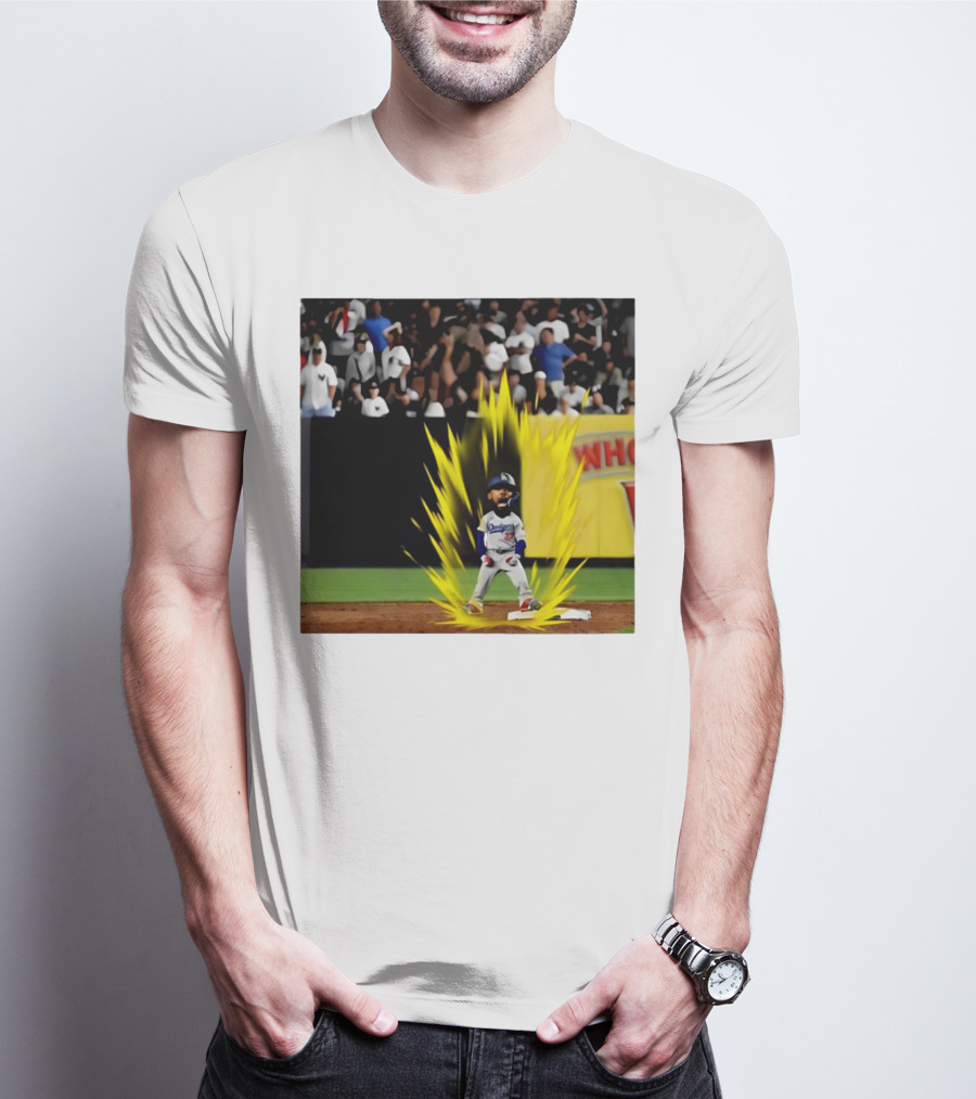 Teoscar Hernández Dodgers Super Saiyan Walk-Off Moment T-Shirt
