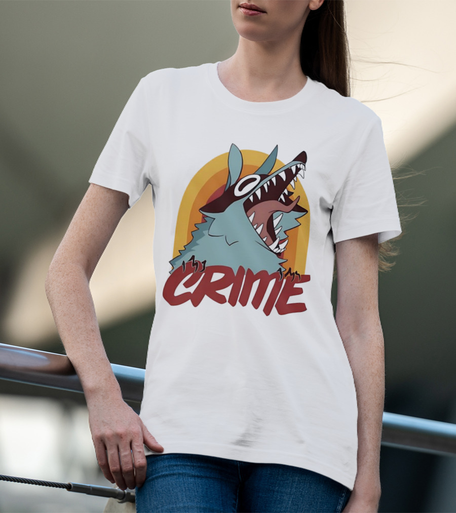 Kay Powell Wolf Crime T-Shirt