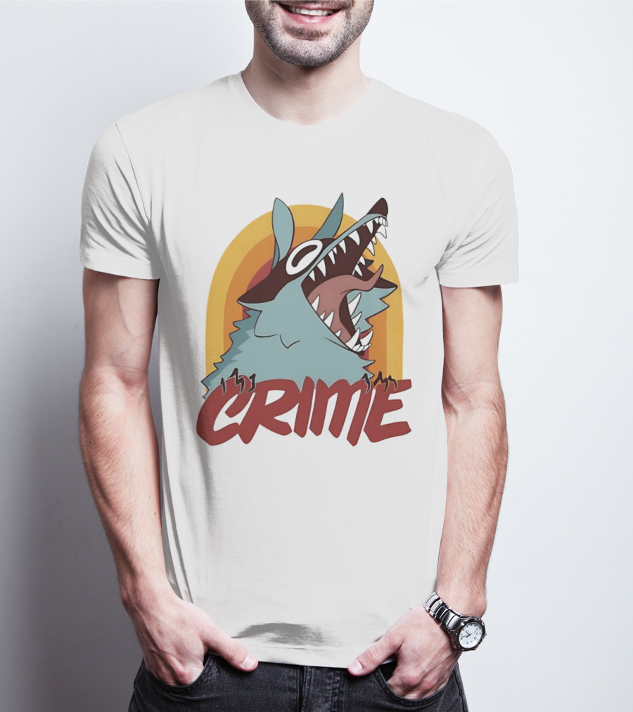 Kay Powell Wolf Crime T-Shirt