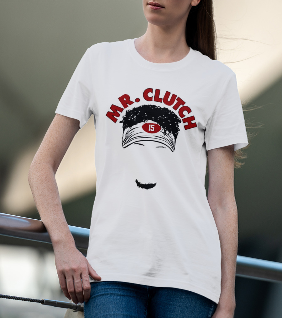 M.R. Clutch 15 Kansas City Chiefs Patrick Mahomes T-Shirt
