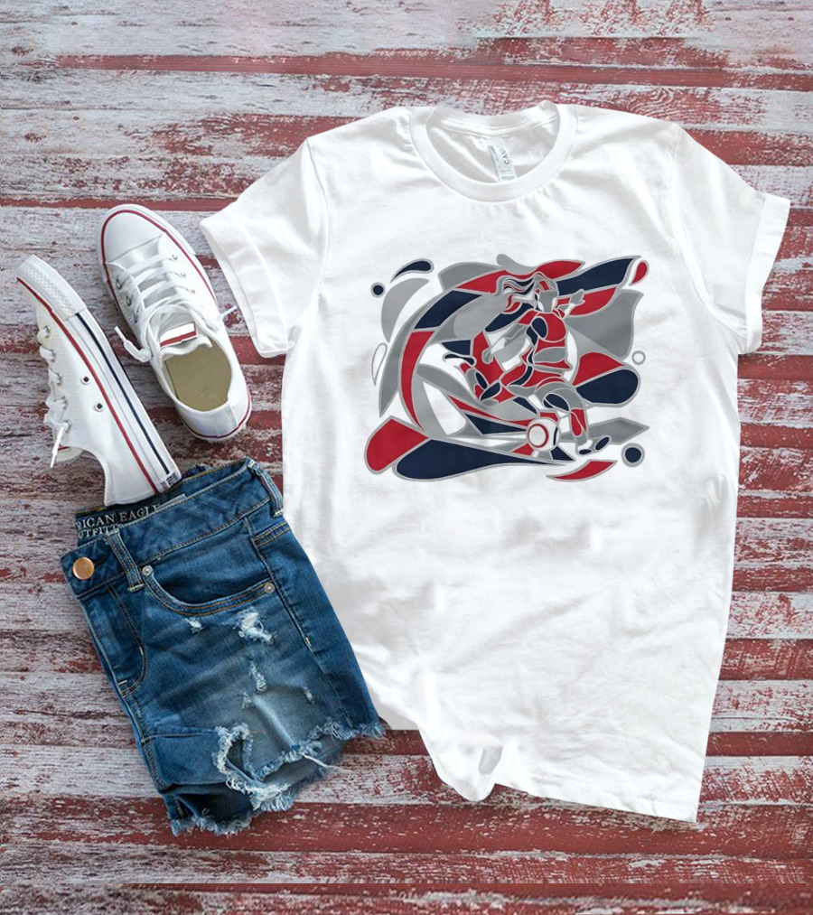 USWNT United States Soccer Mosaic T-Shirt