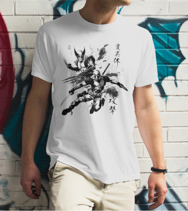 Deadpool Wolverine T-Shirt