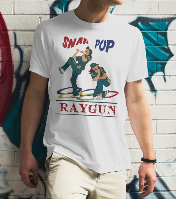 RAYGUN Snap Pop Breakdancer Olympic Paris T-Shirt
