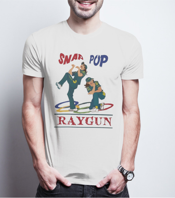 RAYGUN Snap Pop Breakdancer Olympic Paris T-Shirt