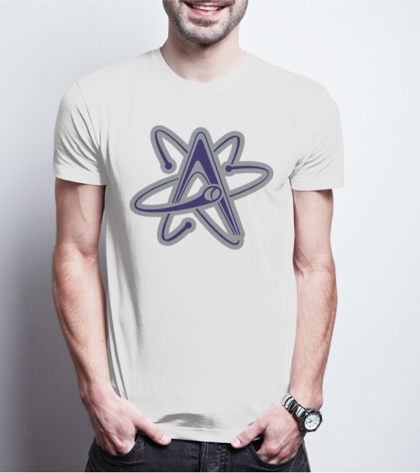 Albuquerque Isotopes Atom Symbol With Letter A Emblem T-Shirt