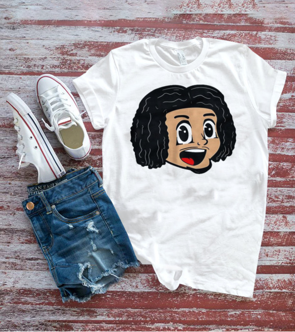 Cookiee Wright Cartoon Face Expression T-Shirt