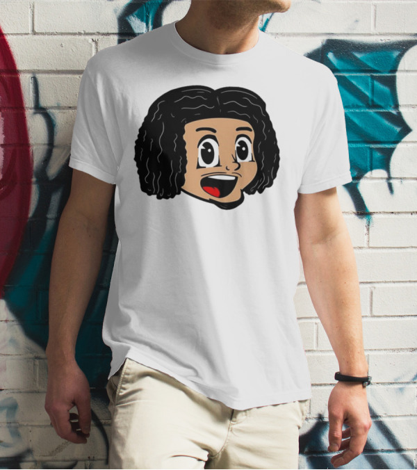 Cookiee Wright Cartoon Face Expression T-Shirt