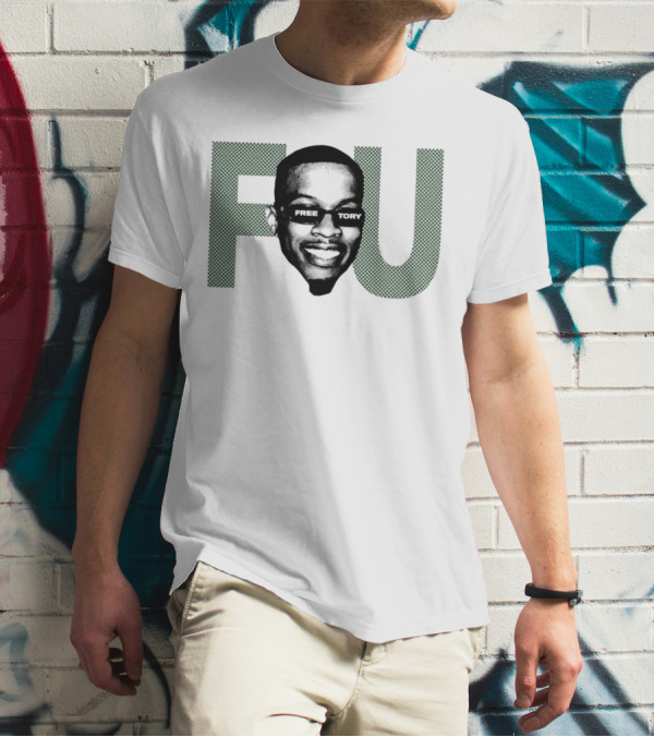 Forever Umbrella FU Free Tory Face T-Shirt
