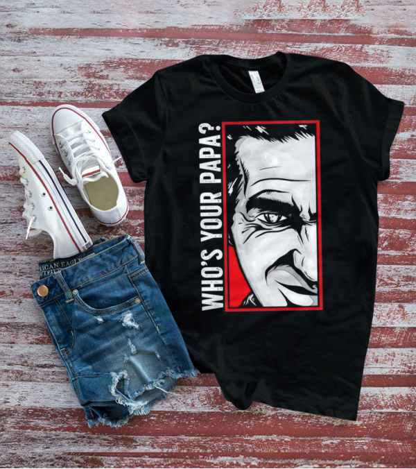 MLW Who's Your Papa Face Cesar Duran T-Shirt