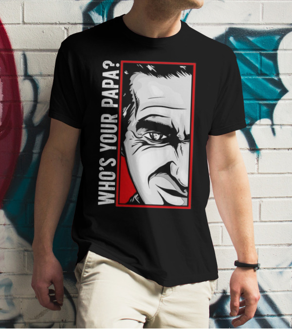 MLW Who's Your Papa Face Cesar Duran T-Shirt