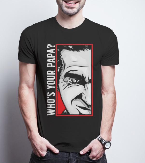 MLW Who's Your Papa Face Cesar Duran T-Shirt