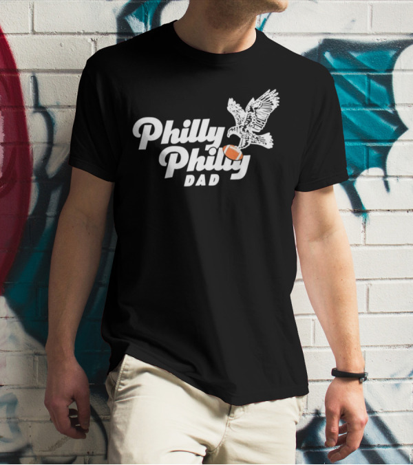 Philly Philly Dad Football Eagle Nick Foles T-Shirt