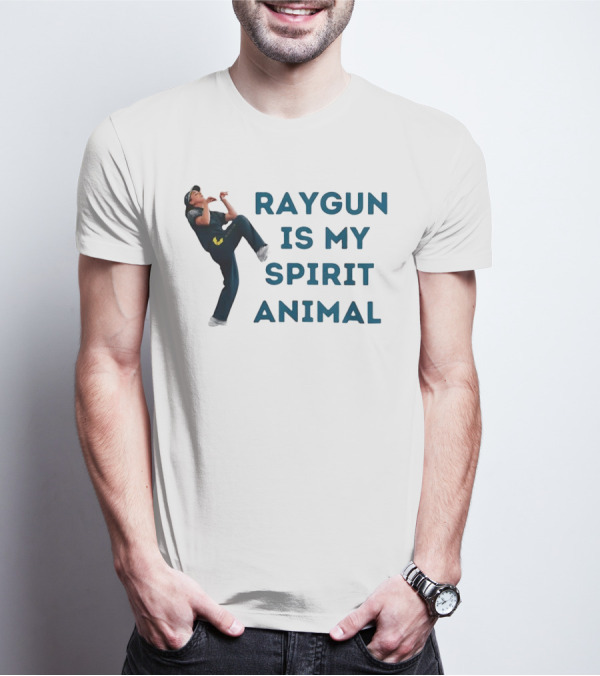 Raygun Is My Spirit Animal Breakdancing T-Shirt