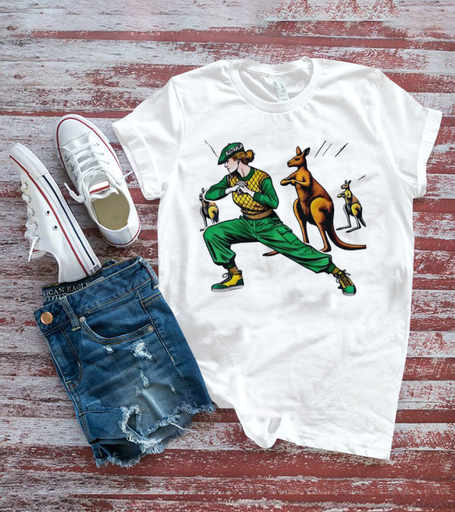 Breakdancing With Kangaroo At Olympics T-Shirt
