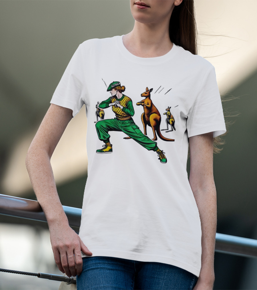 Breakdancing With Kangaroo At Olympics T-Shirt