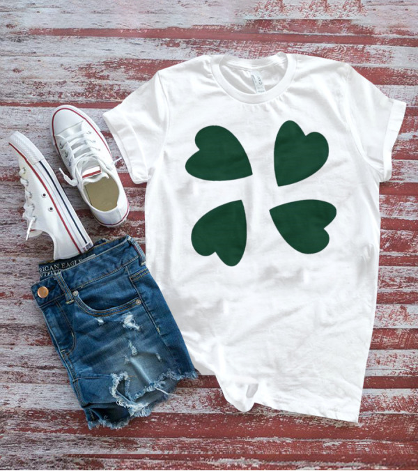 4chan Clover Heart T-Shirt