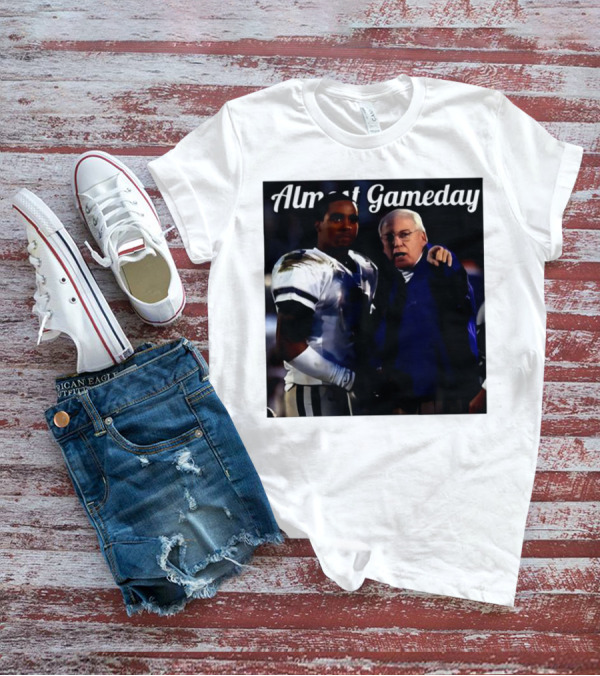 Almost Gameday Bill Snyder Coach K-State Wildcats Player Interaction T-Shirt